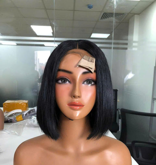 Vietnamese Bone Straight 8" 5x5 Black